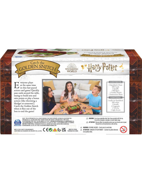 Juego de Mesa Harry Potter Atrapa la Snitch Dorada 8+ Juego de Mesa Harry Potter Atrapa la Snitch Dorada 8+