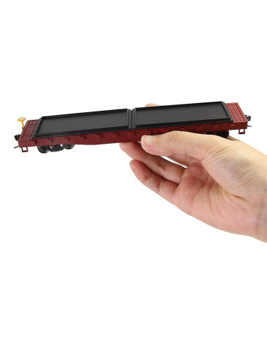 Carro Plano Transportador Evemodel C8741 1:87 Burdeos 2pcs