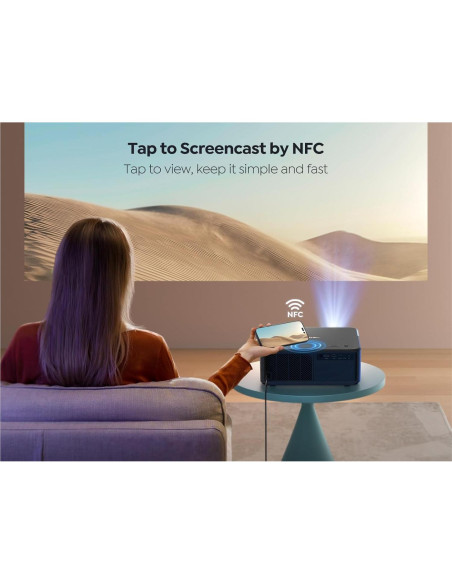 Proyector 4K YABER K2s 1000 ANSI WiFi Bluetooth Dolby Proyector 4K YABER K2s 1000 ANSI WiFi Bluetooth Dolby