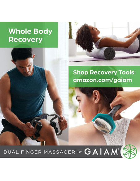Masajeador de Dedos Doble Cara Gaiam - Alivio Artritis Masajeador de Dedos Doble Cara Gaiam - Alivio Artritis