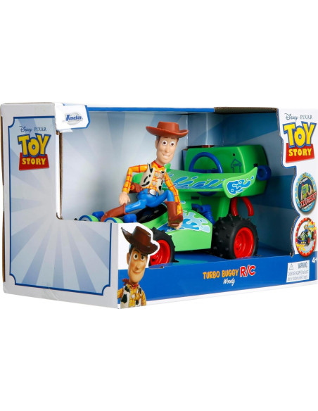 Buggy R/C Jada Toys Toy Story 4 Woody 19 cm 2.4 GHz Buggy R/C Jada Toys Toy Story 4 Woody 19 cm 2.4 GHz