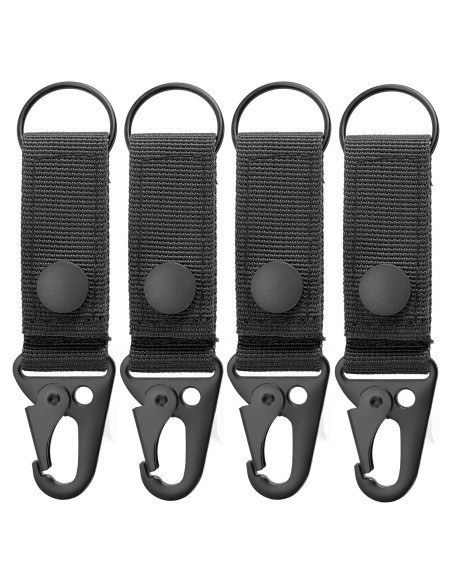 Anillo de Llave Molle FRTKK Cinturón Nylon 4 Piezas Anillo de Llave Molle FRTKK Cinturón Nylon 4 Piezas