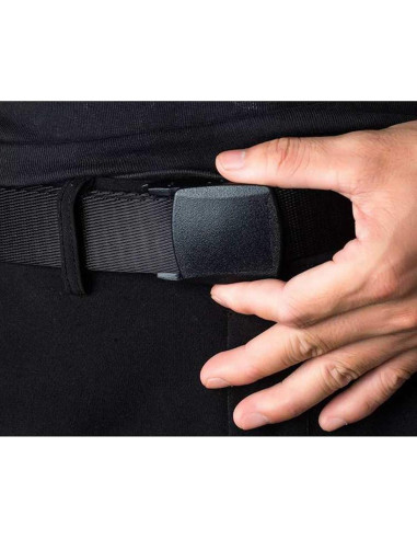 Paquete de 2 cinturones de nylon para hombres 3,18 cm ajustables