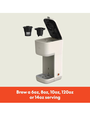 Cafetera BELLA K Cup 1 Taza 6oz a 14oz Automática