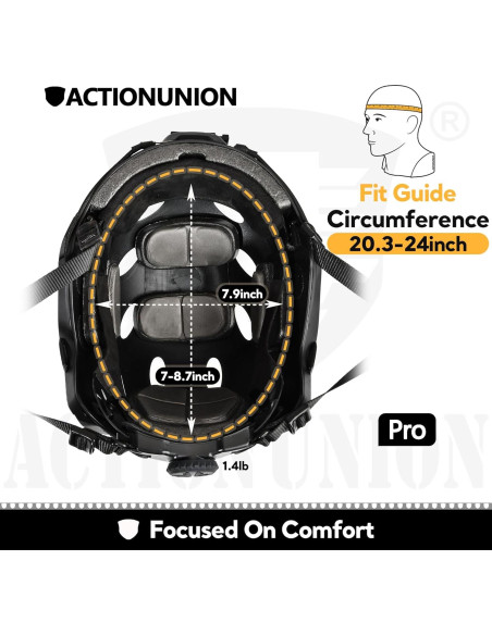 Casco Táctico ACTIONUNION PJ para Airsoft y Paintball Casco Táctico ACTIONUNION PJ para Airsoft y Paintball