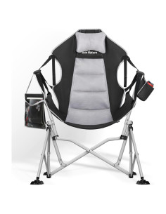 Silla de Hamaca Join Nature HTD060 Plegable 181 kg Negro