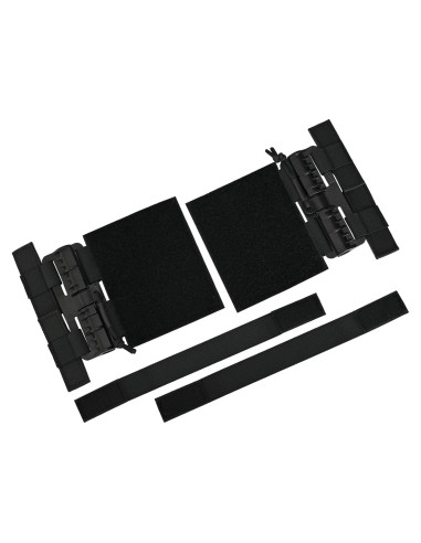 Paquete de 2 Adaptadores de Cinturón Táctico Tactifans Negro
